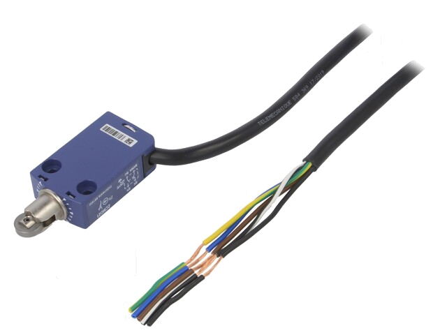 Eindschakelaar; metalen rol Ø11,6mm; NO + NC; 6A; max.250VAC Eindschakelaar; metalen rol Ø11,6mm; NO + NC; 6A; max.250VAC